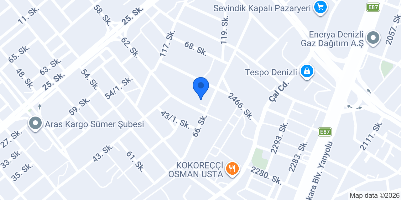 Mekan Kereste konumu