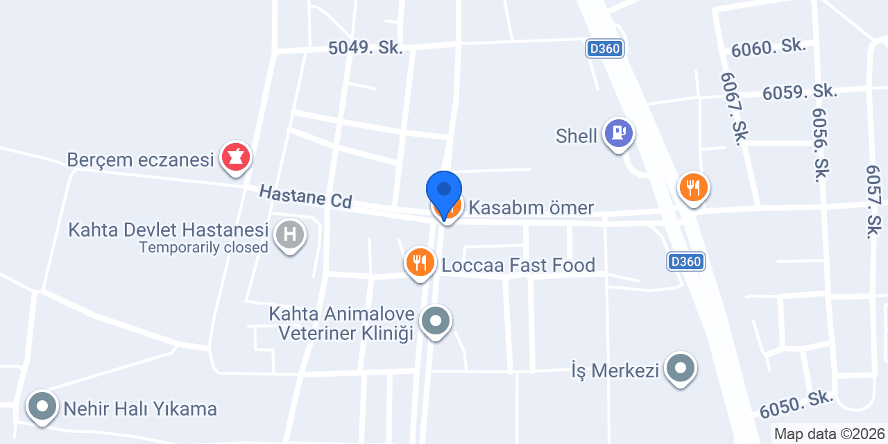 Usta kasap konumu
