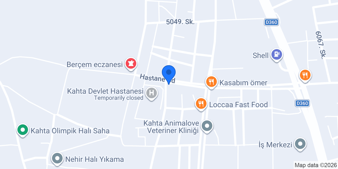 Turanlı Eczanesi Kahta konumu