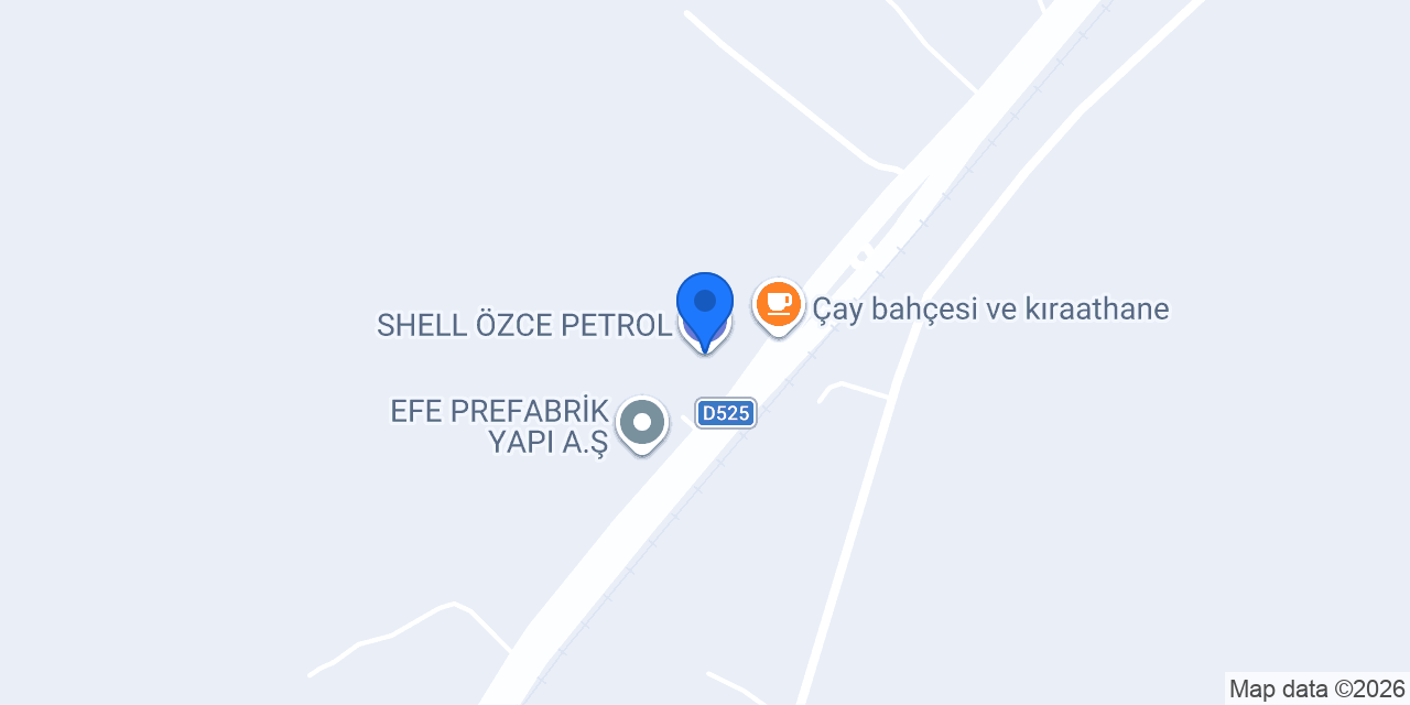 SHELL ÖZCE PETROL konumu