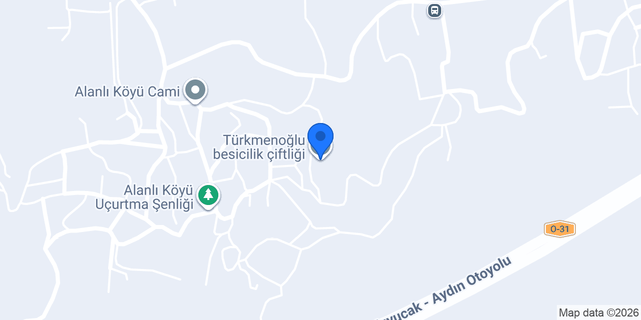 Türkmenoğlu besicilik çiftliği konumu