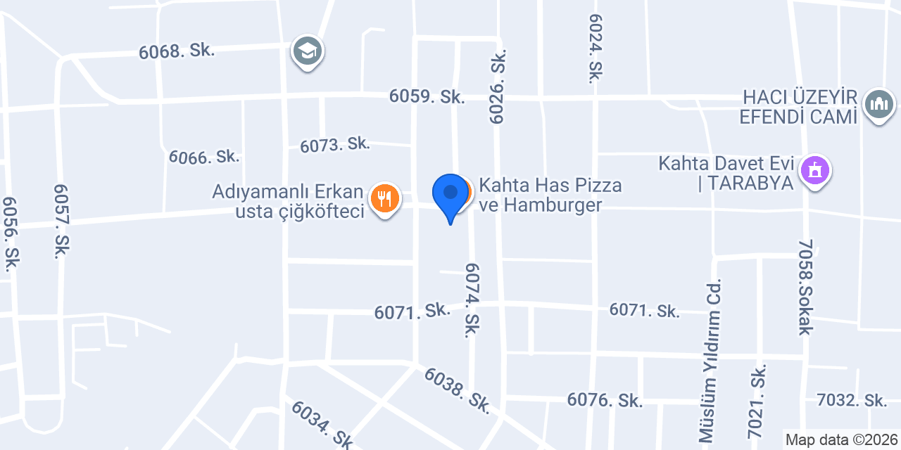 Öz Ikbal Yemekçilik konumu