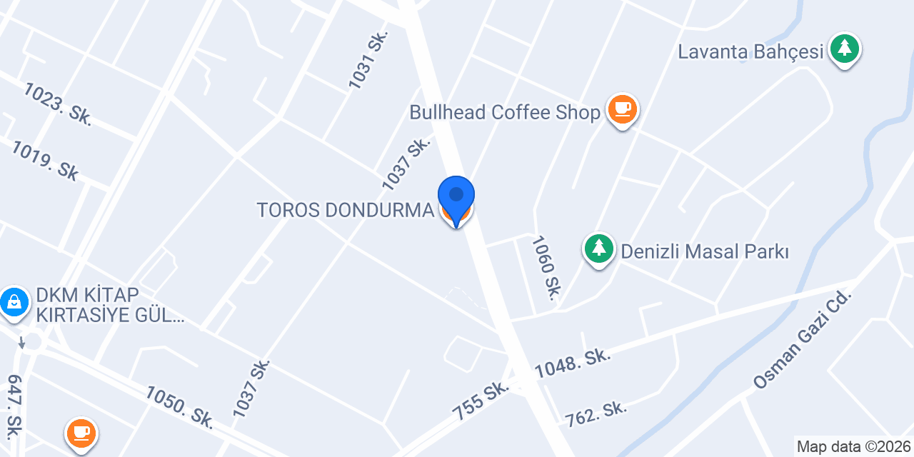 TOROS DONDURMA konumu