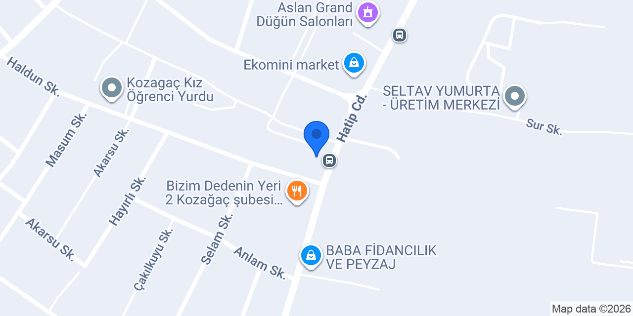 Harman Etli Ekmek konumu