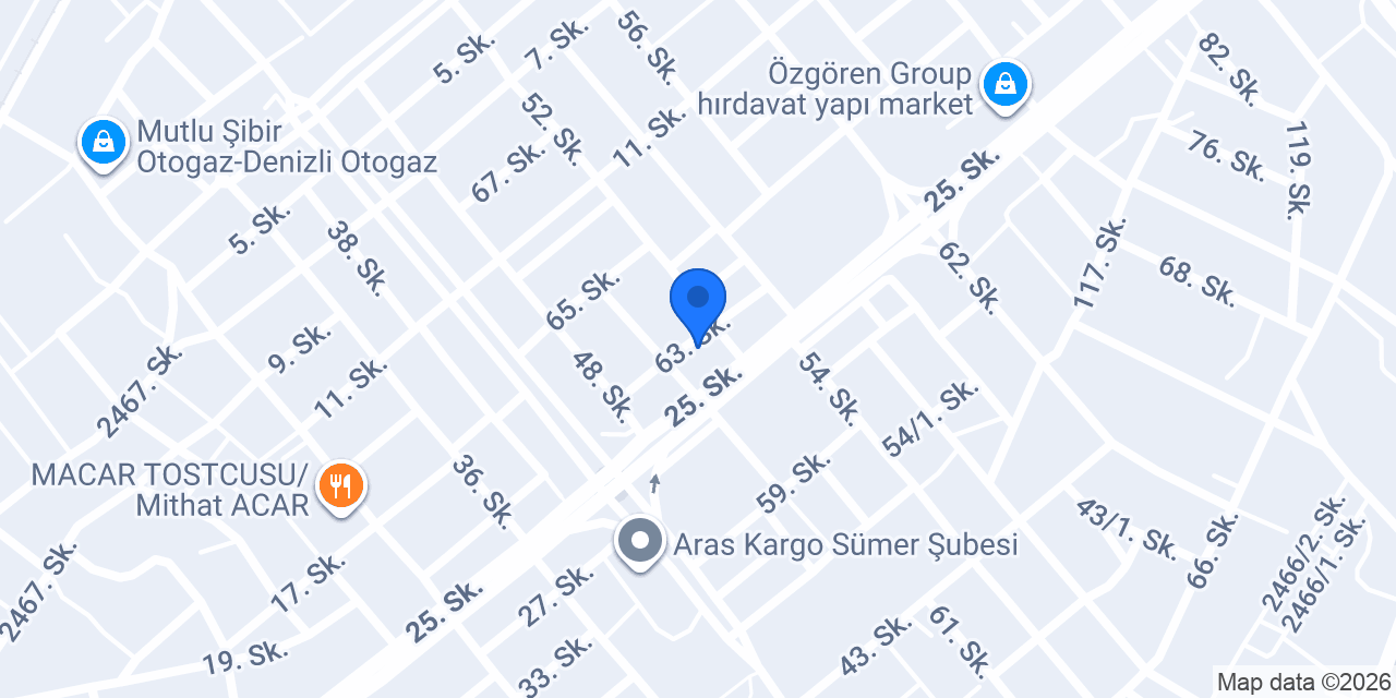 RENOPAR YEDEK PARÇA konumu