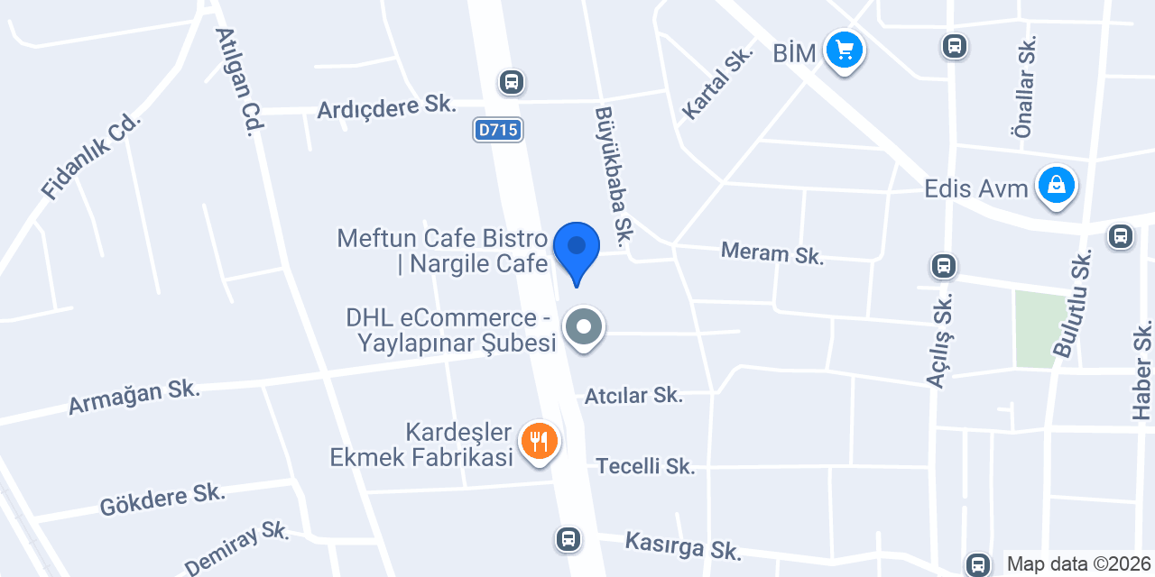 Utku Erkek Kuaförü konumu