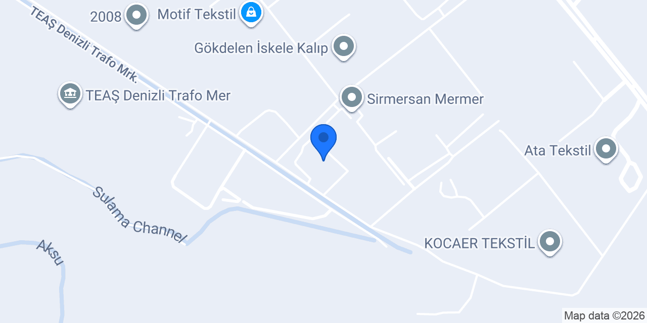 Tanem Tekstil konumu