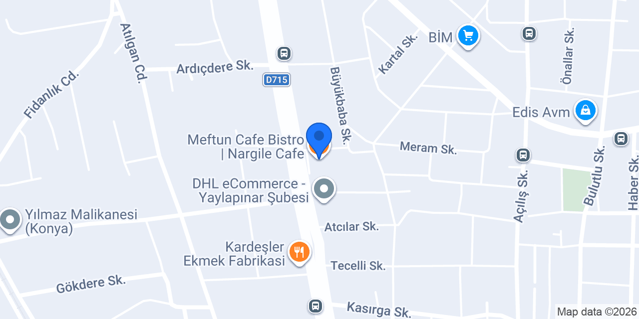 NARGİLE DÜKKANI MALZEMECİ konumu