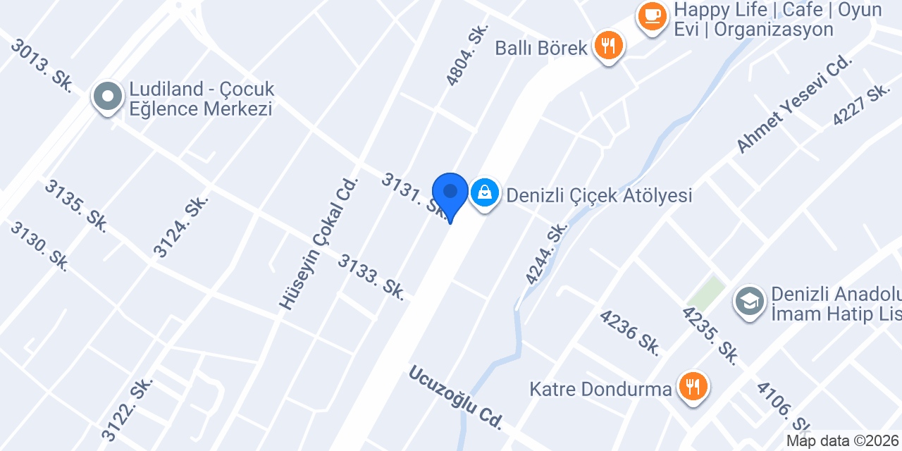 Kanatçı Enes Denizli konumu