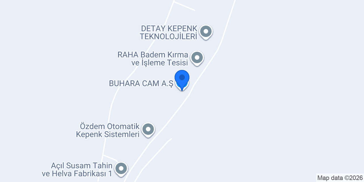 BUHARA CAM A.Ş konumu