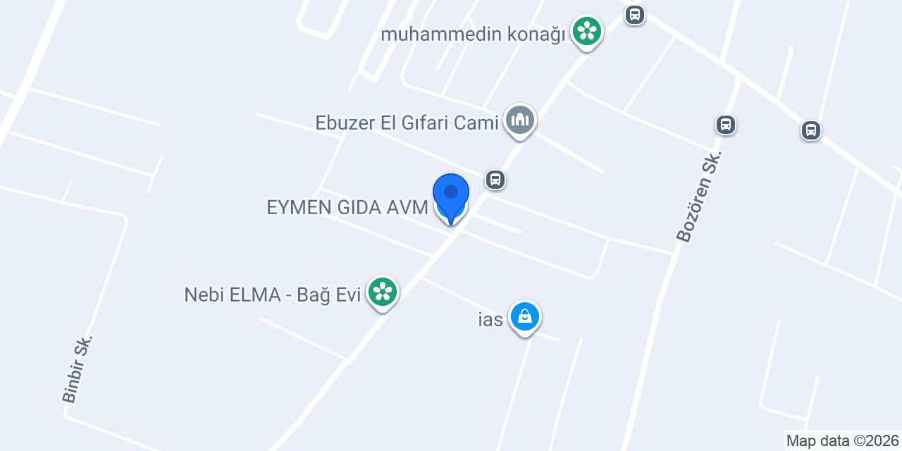 EYMEN GIDA AVM konumu