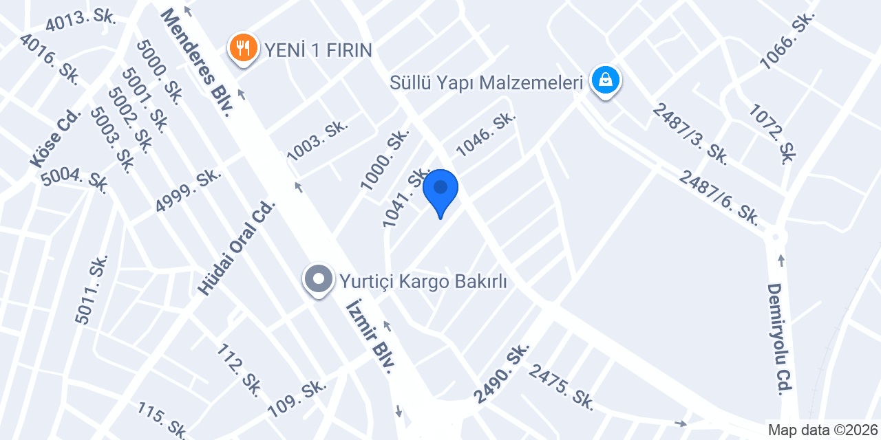 Çetin Ticaret konumu