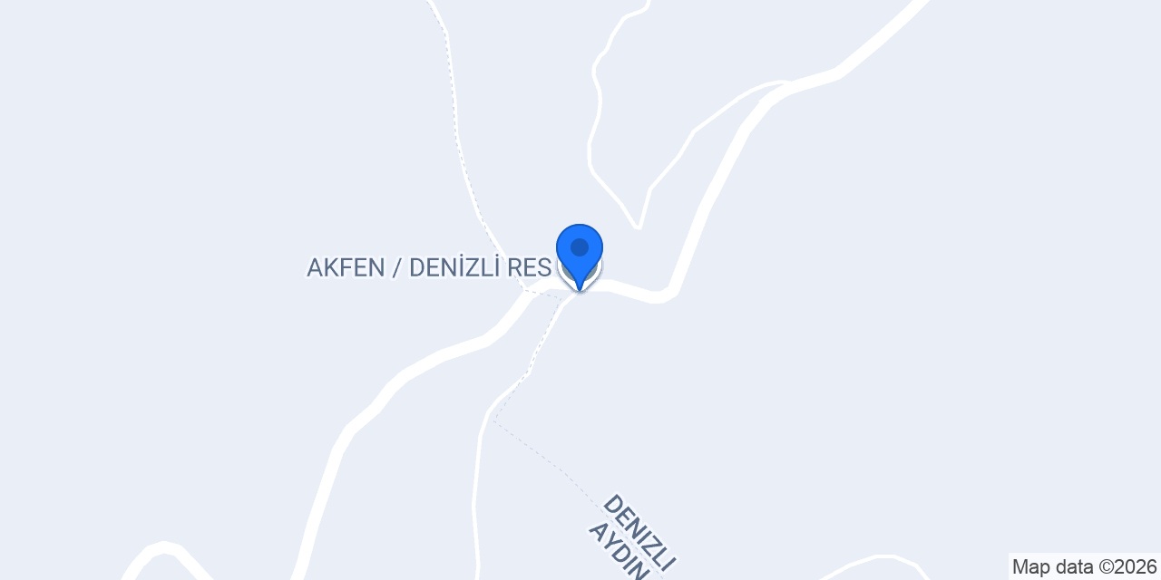 AKFEN / DENİZLİ RES konumu
