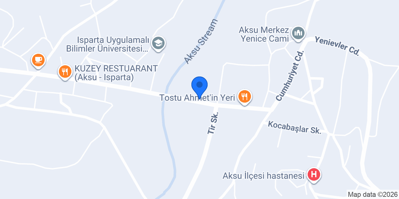 Akademi Kız Öğrenci Apartı konumu