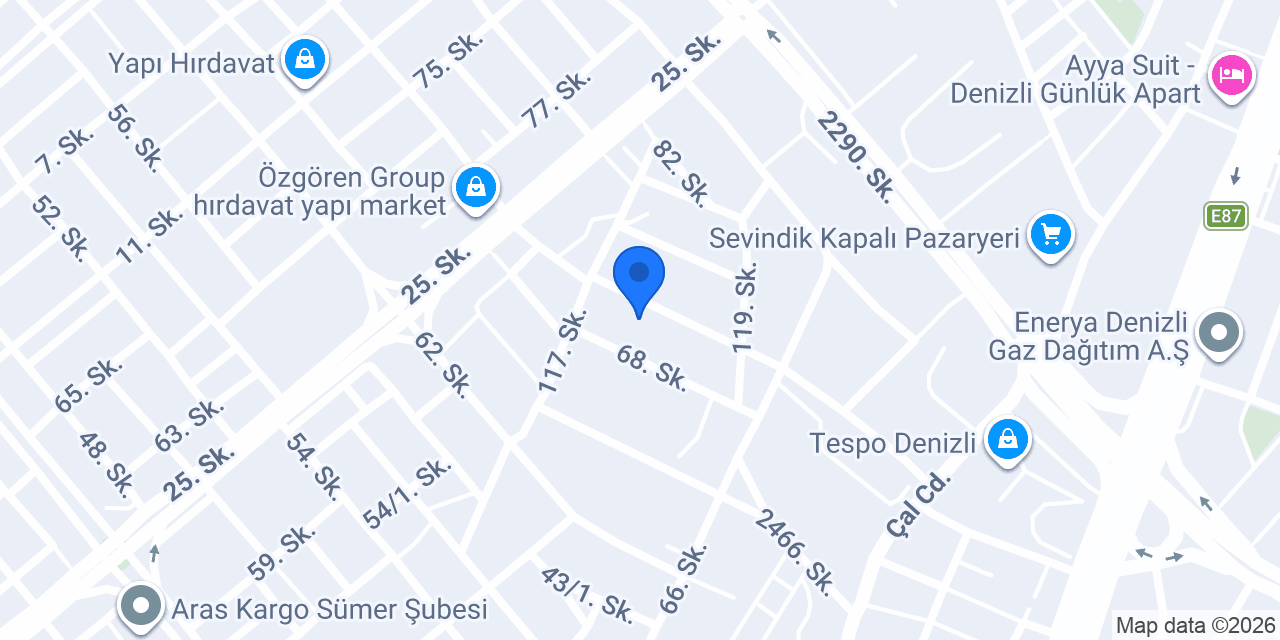 Ortunç Orman Ürünleri konumu