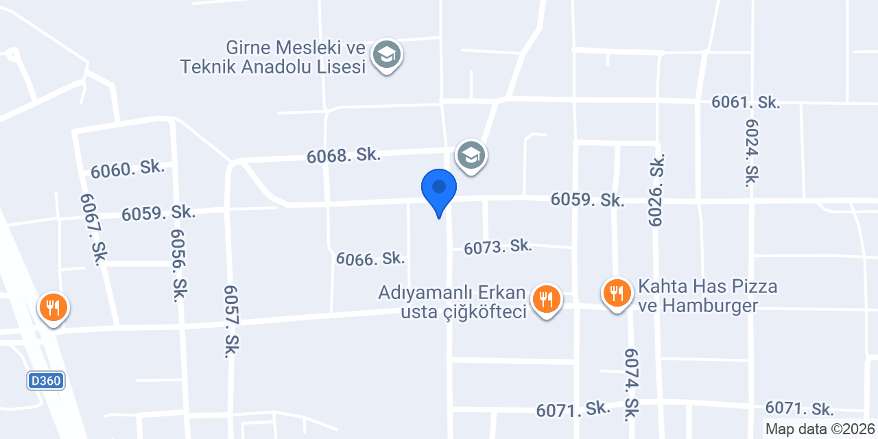 Özkanlar İnşaat konumu
