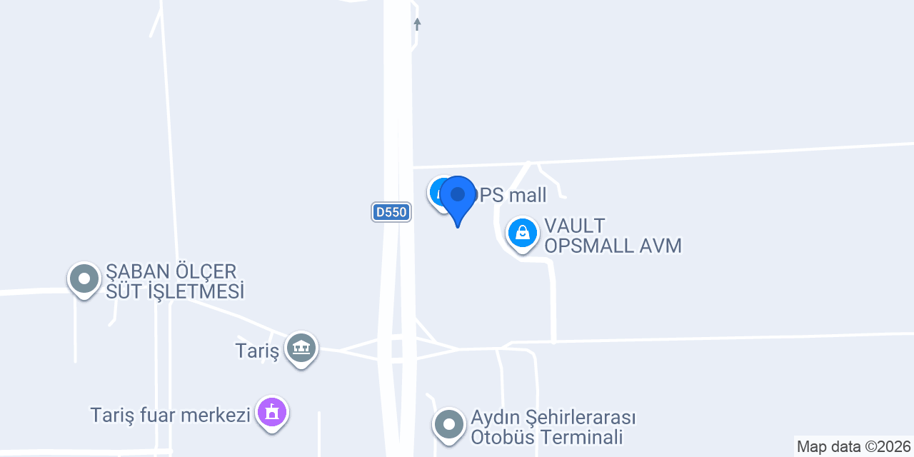 Avva - Aydın Opsmall konumu