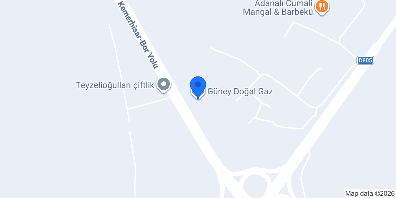 Güney Doğal Gaz konumu