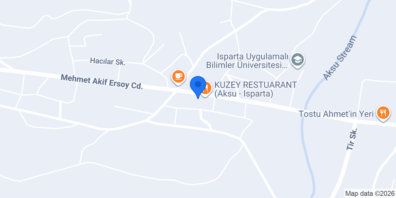 Atölye Muzaffer konumu