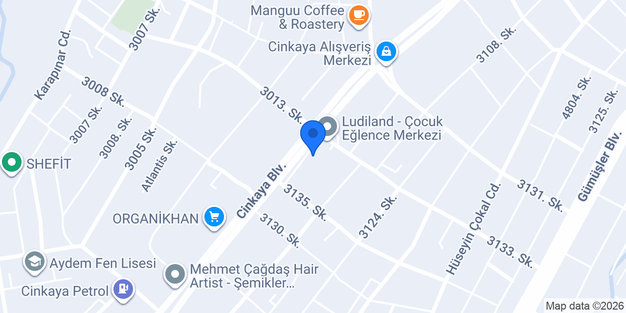 ebebek Denizli Cinkaya Bulvarı konumu