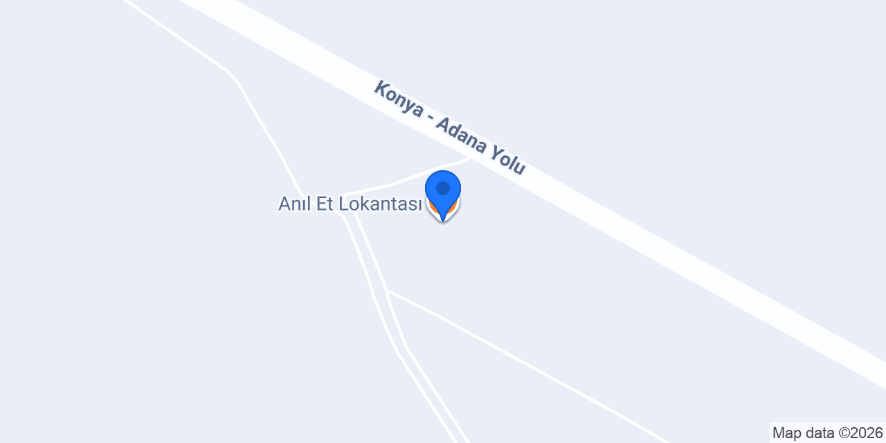 Anıl Et Lokantası konumu