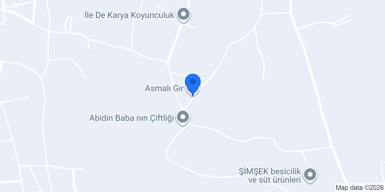 Asmalı Gır konumu