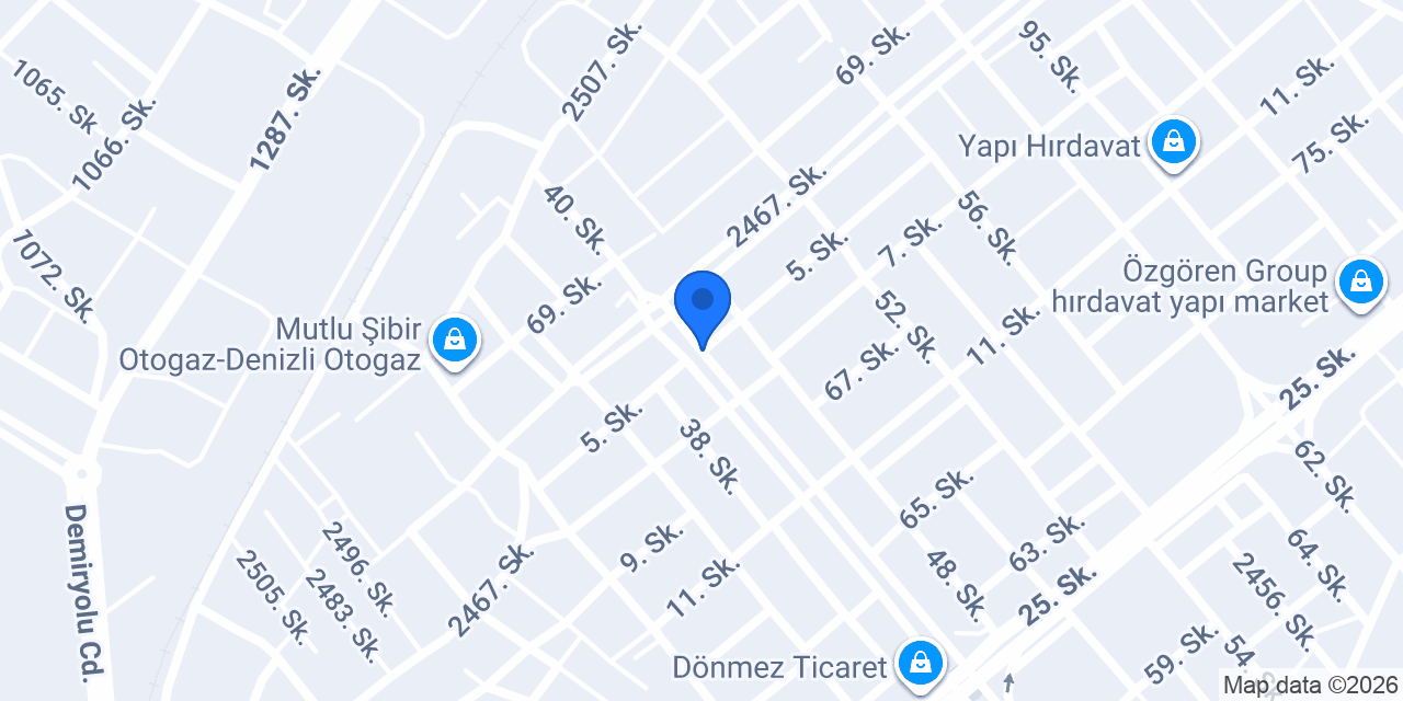 Çılgın Detailing konumu