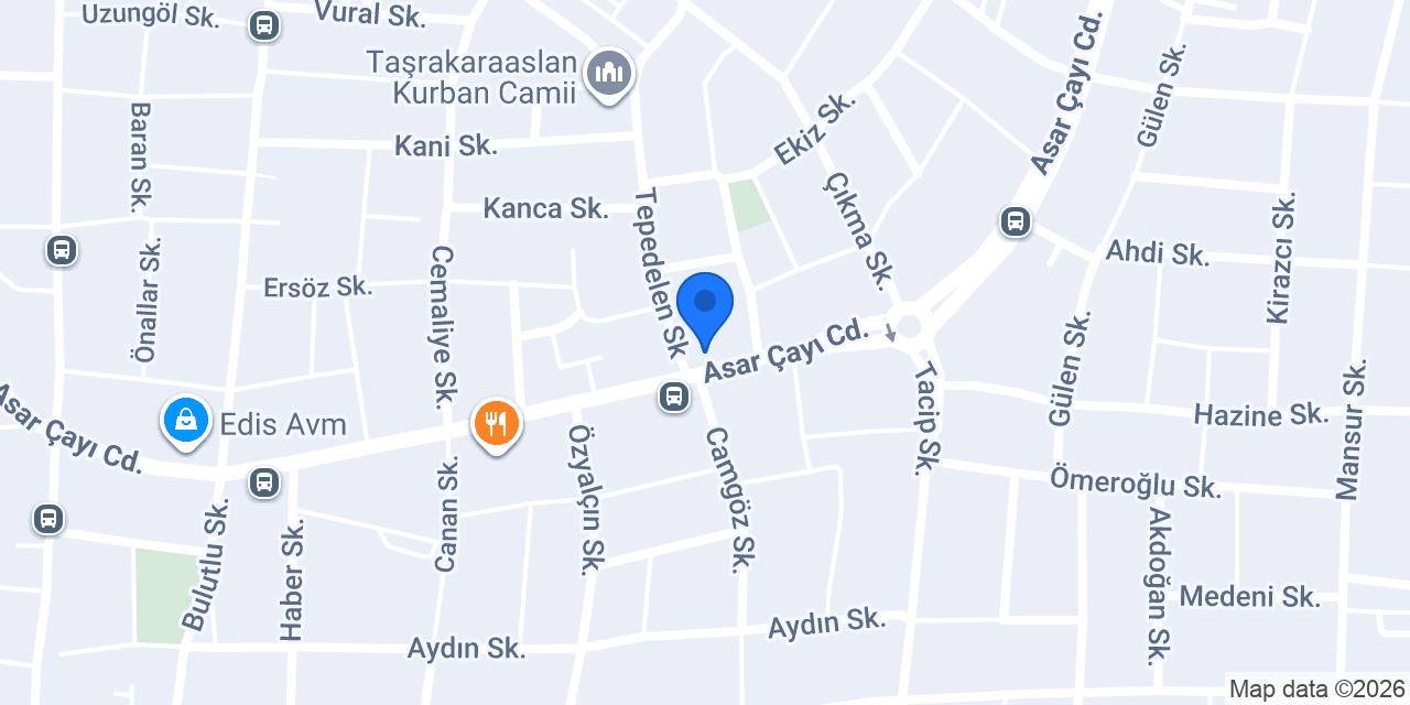 AYDIN KASAP VE ŞARKÜTERİ konumu
