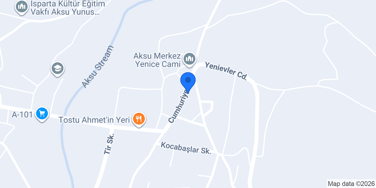 Efsane tostçu Adem Çelik Isparta Aksu konumu