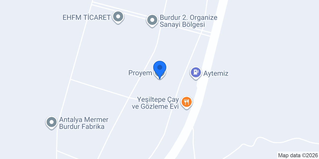 Proyem konumu