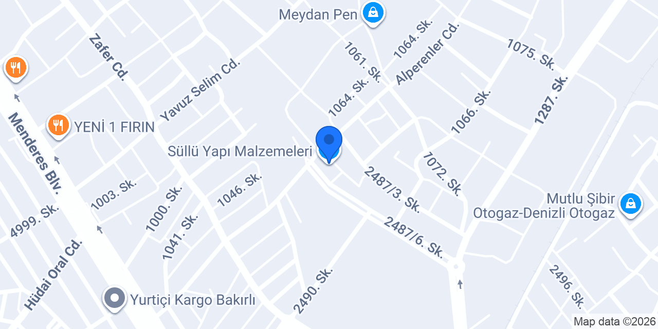 Süllü Yapı Malzemeleri konumu