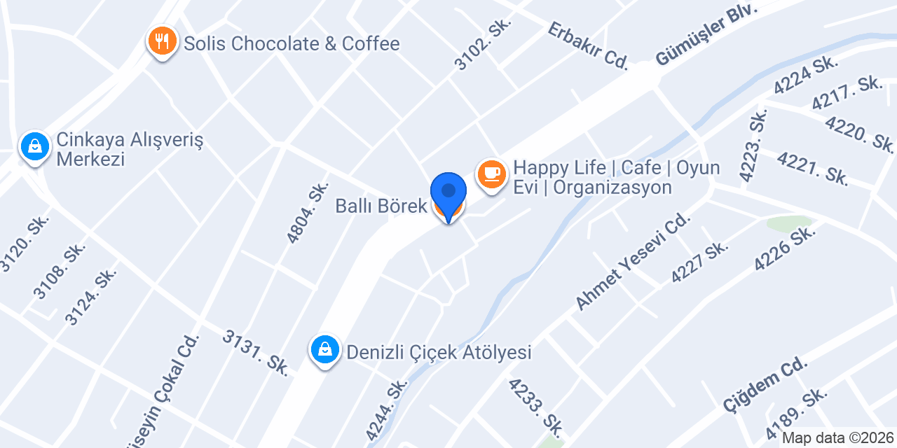 Ballı Börek konumu