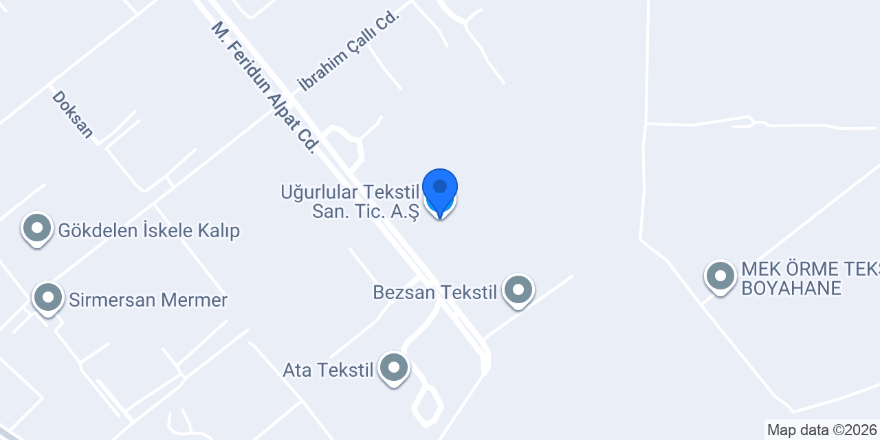 Uğurlular Tekstil San. Tic. A.Ş. konumu