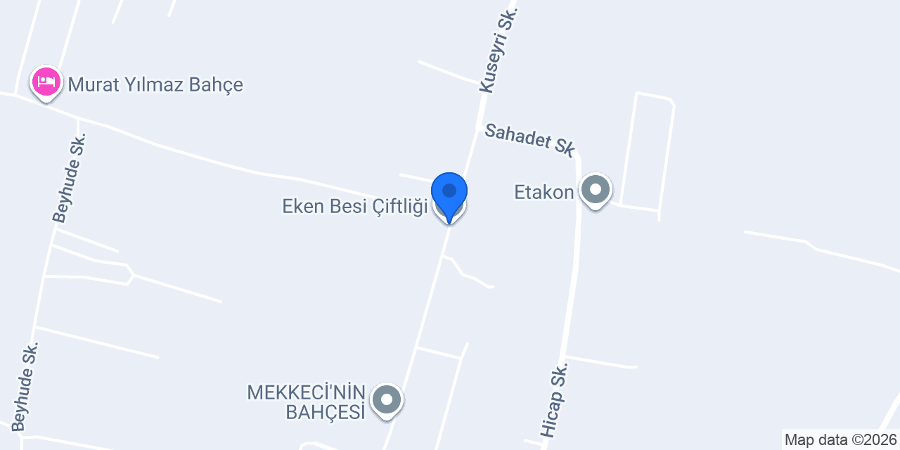Eken Besi Çiftliği konumu