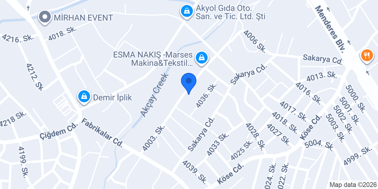 Elmalı Home Tekstil konumu