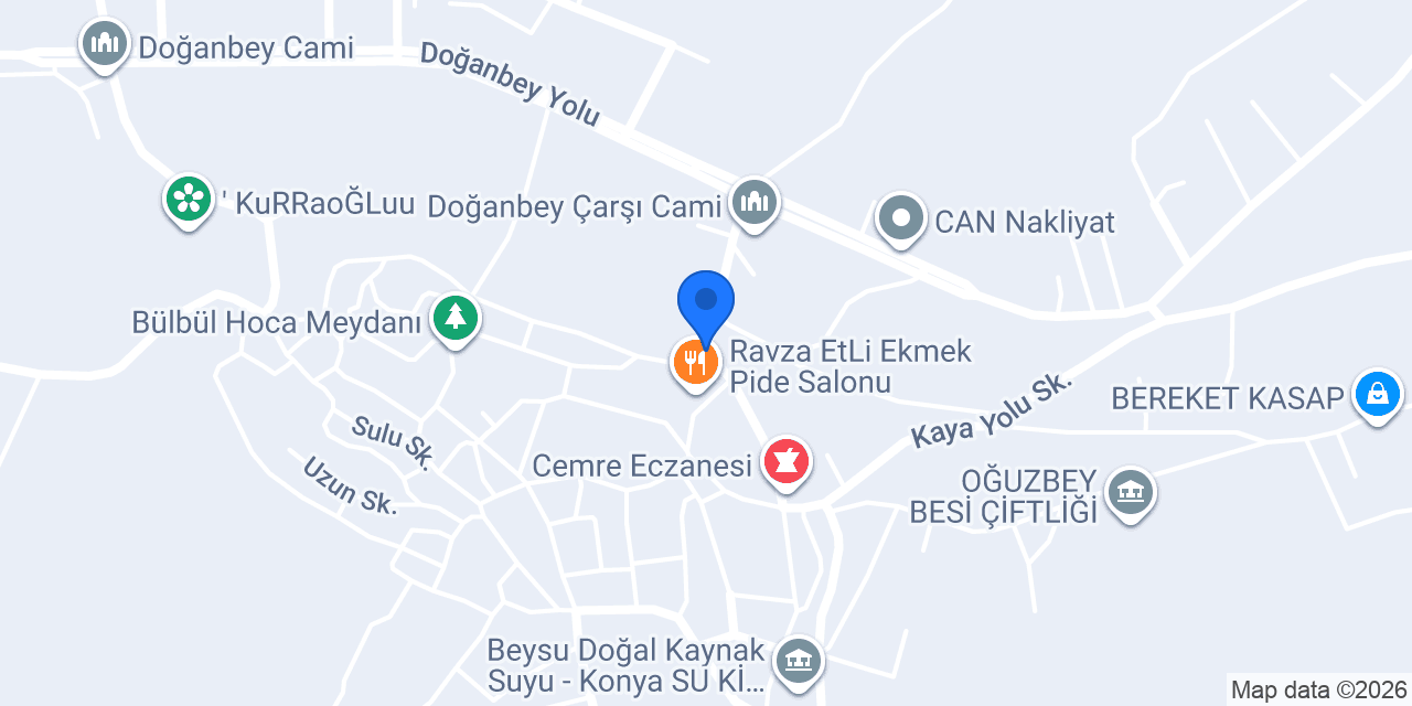BEKTAŞOĞLU GIDA konumu