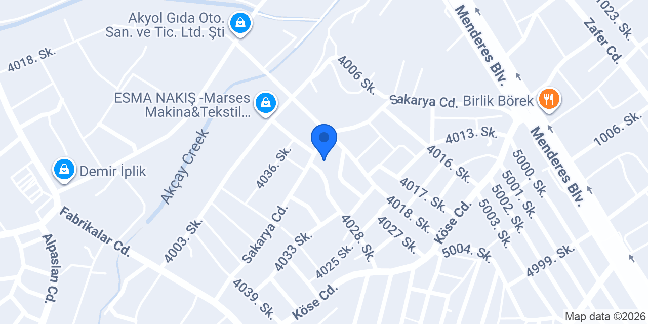 Ersa market konumu