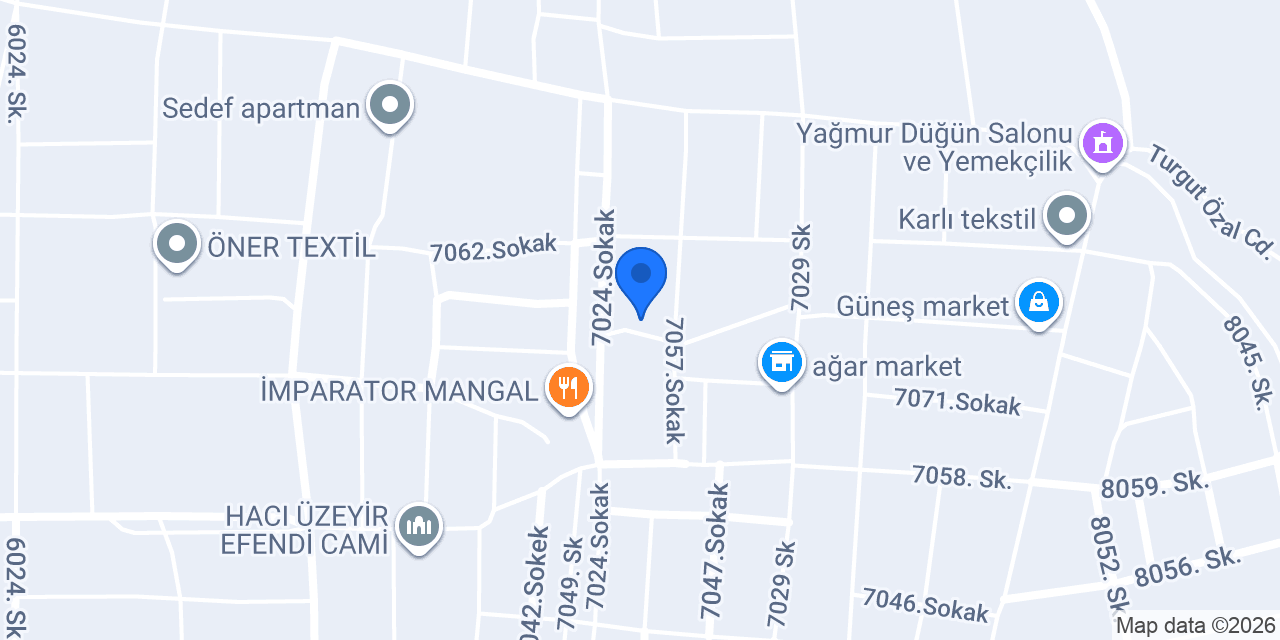 Mesut Ekni Anadolu lisesi konumu