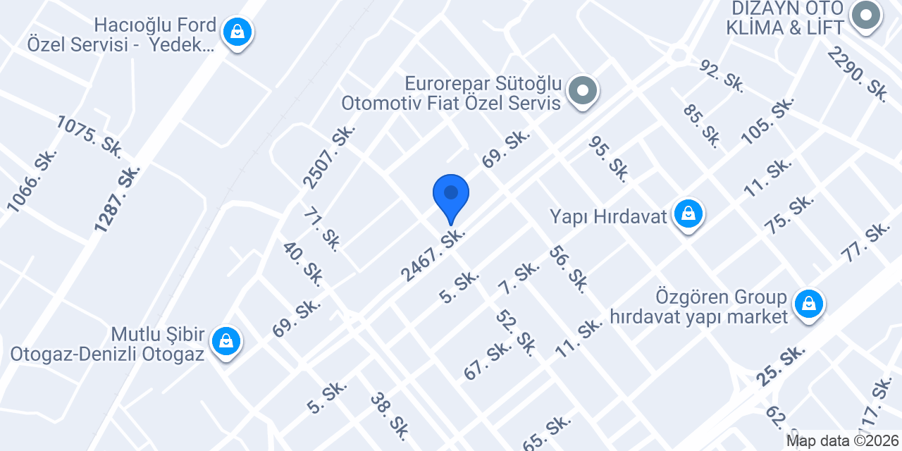 Öz-iş Hazır Mutfak konumu