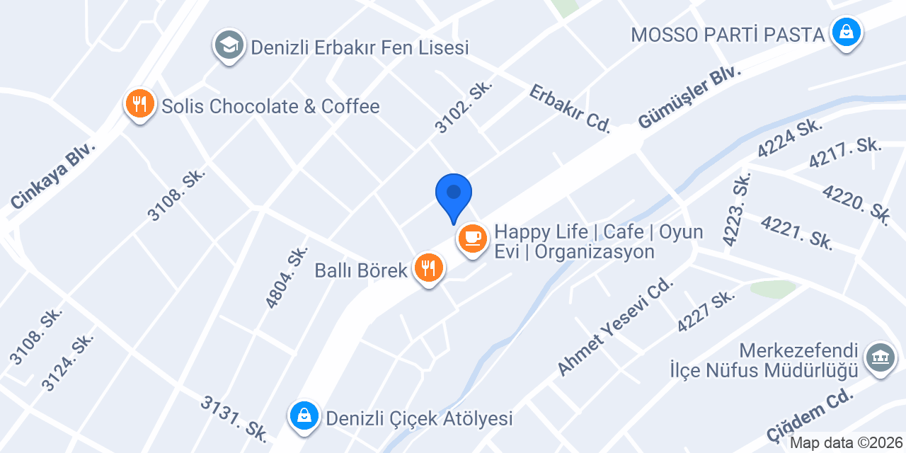 Acil Servis Tekel Shop konumu