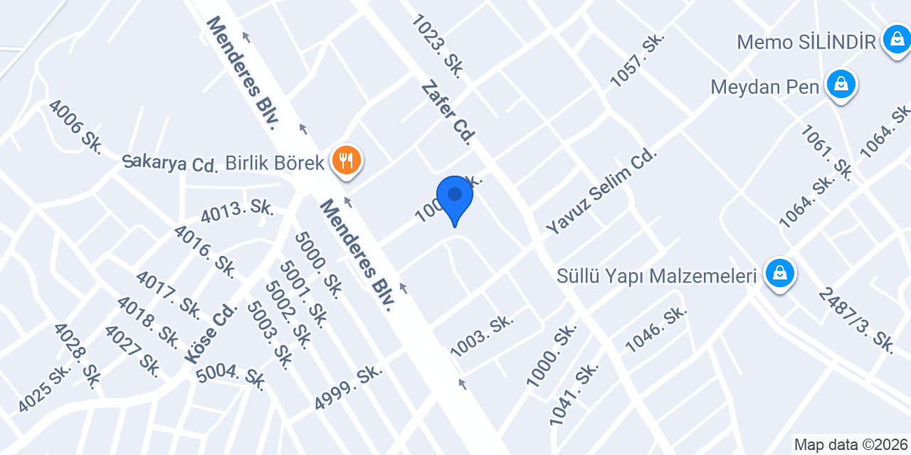 KIZILOĞLU CNC MOBİLYA DEKORASYON konumu