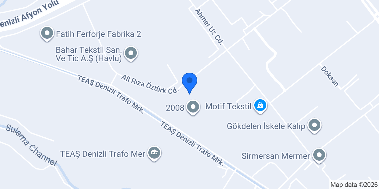 TASARIM TEKSTİL konumu