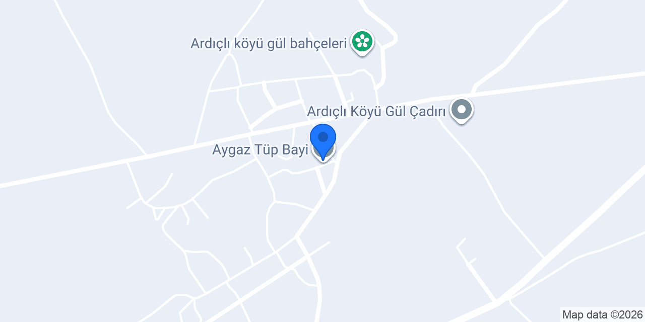 Aygaz Tüp Bayi konumu