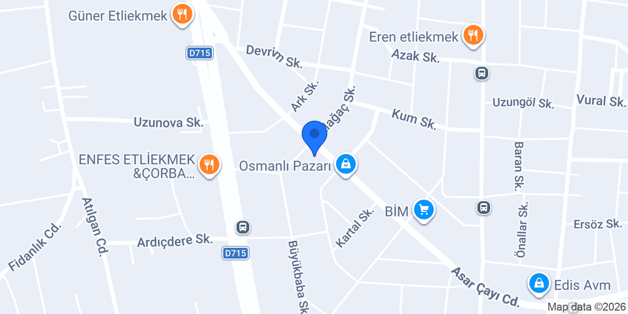 TEPEOĞLU MOBİLYA konumu