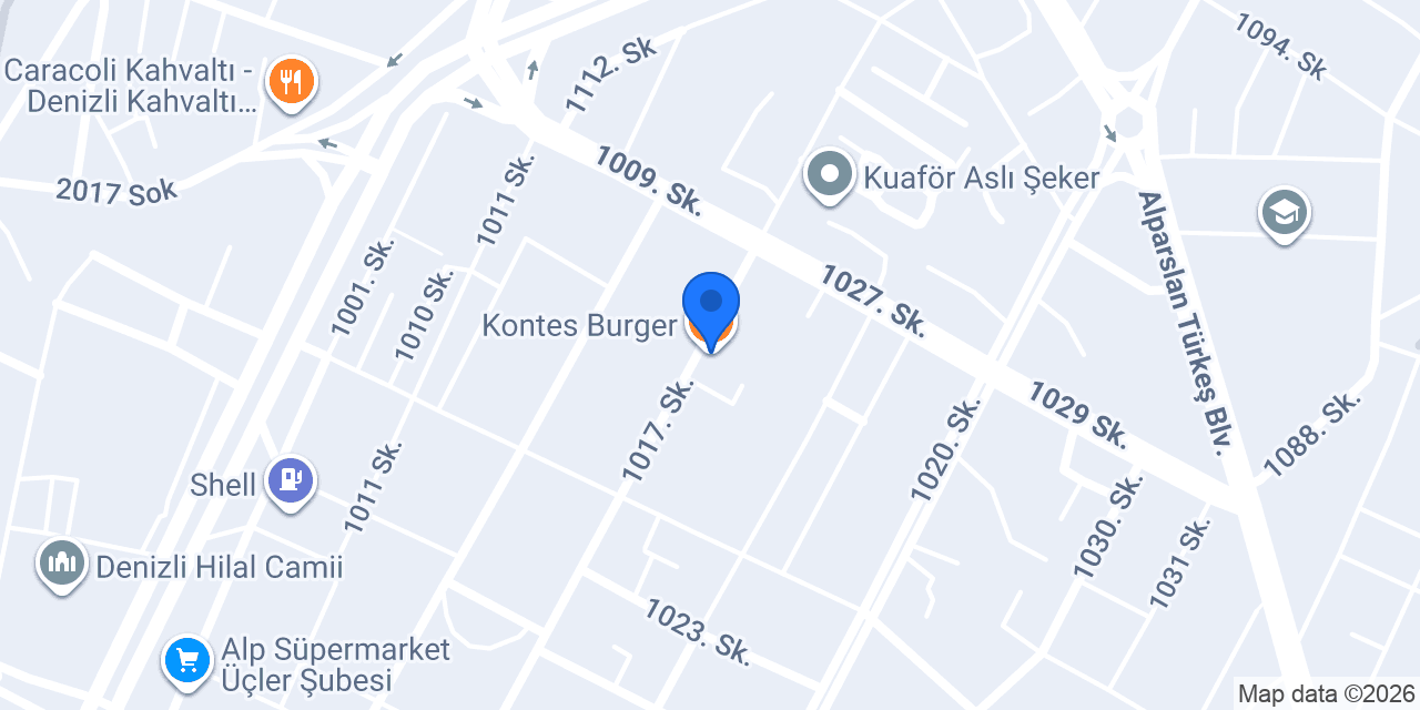 Kontes Burger konumu