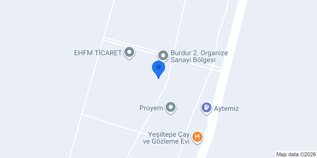 Burdem Gıda ve Ambalaj konumu
