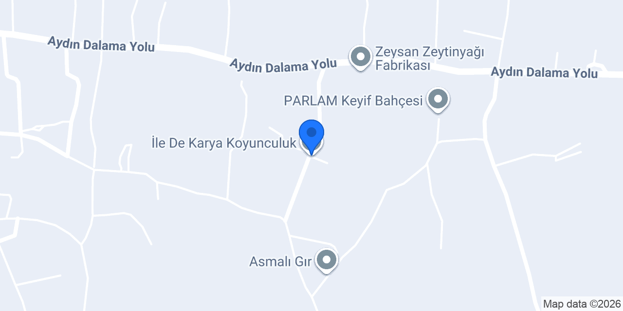 İle De Karya Koyunculuk konumu