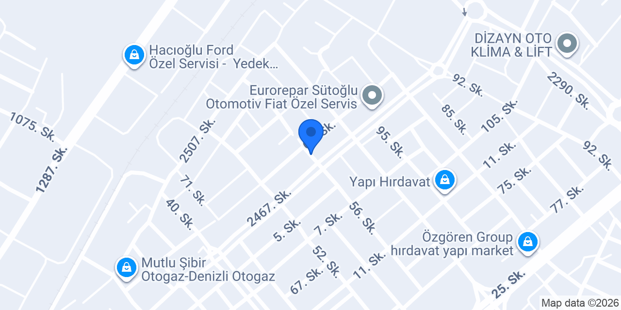 Çağlayan Egzoz konumu