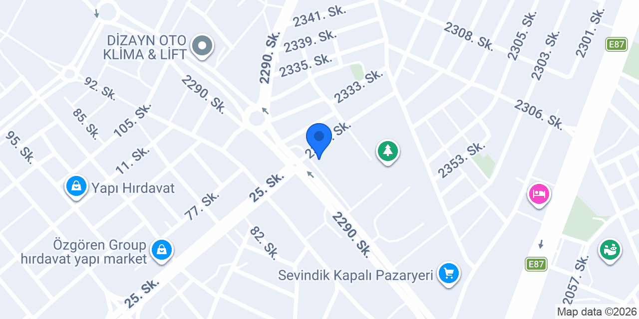 Çalışkan Home konumu