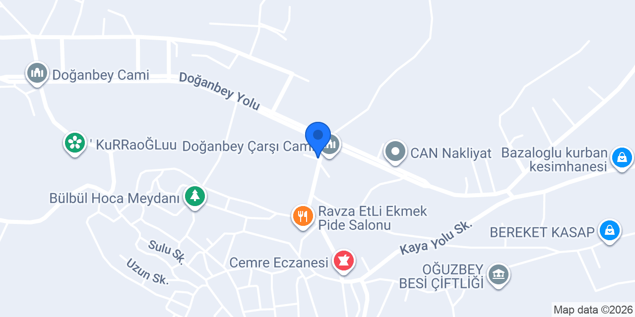 Yılmaz İnşaat konumu